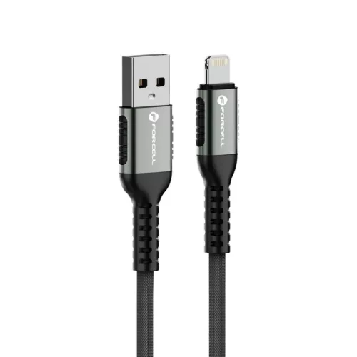 FORCELL F-ENERGY C257 USB A - Lightning kábel 2,4A 12W Cafule 1,2 m f-5903396298325 2 kép