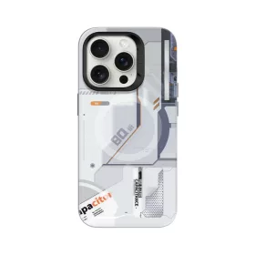  iPhone 15 Pro Max Fehér Benks Magnetic Mecha Series tok-6948005903251 1 kép