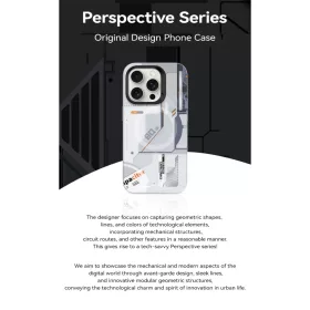  iPhone 15 Pro Max Fehér Benks Magnetic Mecha Series tok-6948005903251 2 kép