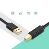 Ugreen USB/USB Type B nyomtató kábel 3m fekete-6957303813513 2 kép