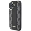  Apple iPhone 16 Plus Fekete DKNY Kockás Mintás Magsafe tok-3666339333157 2 kép