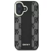  Apple iPhone 16 Plus Fekete DKNY Kockás Mintás Magsafe tok-3666339333157 3 kép