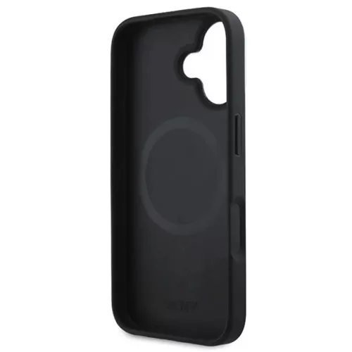  Apple iPhone 16 Plus Fekete DKNY Kockás Mintás Magsafe tok-3666339333157 7 kép