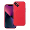 SILICONE MAG COVER tok MagSafe kompatibilis IPHONE 13-hoz piros