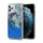 Folyékony flitteres mintájú TPU tok iPhone 11 Pro kék-5900217332978 1 kép