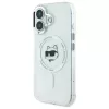  iPhone 16 Plus fehér Karl Lagerfeld IML Metal Choupette Head MagSafe-3666339318093 2 kép