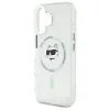  iPhone 16 Plus fehér Karl Lagerfeld IML Metal Choupette Head MagSafe-3666339318093 6 kép