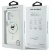  iPhone 16 Plus fehér Karl Lagerfeld IML Metal Choupette Head MagSafe-3666339318093 8 kép