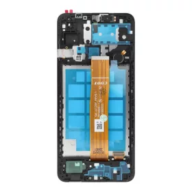 LCD kijelző SAMSUNG A12 A125 OEM teljes kerettel