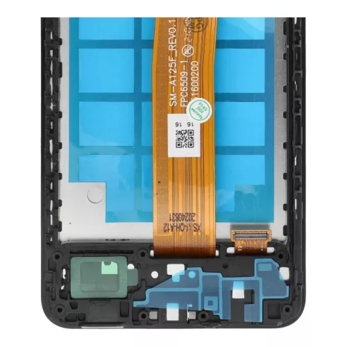 LCD kijelző SAMSUNG A12 A125 OEM teljes kerettel-5903396329463 3 kép