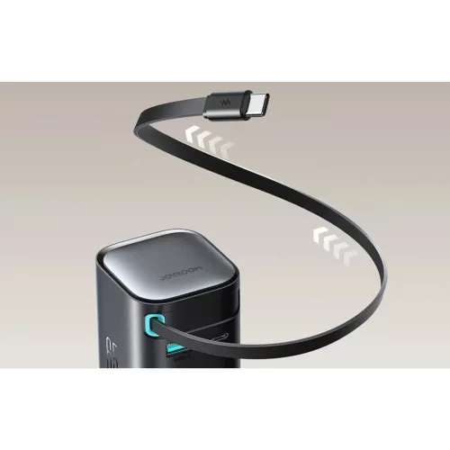 Joyroom TCL02 GaN 65W Töltő visszahúzható kábellel-Bl-6956116714475 8 kép