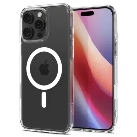  iPhone 16 Pro Fehér SPIGEN ULTRA HYBRID "T" MAG MagSafe tok-8809971233682 1 kép