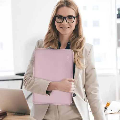 TECH-PROTECT NEOSLIM laptoptáska 13-14 DUSTY ROSE-5906302371136 8 kép
