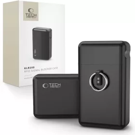 Tech-Protect KLR200 Fém Keyless RFID jelblokkoló tok fekete blokkol�-5906302377008 1 kép