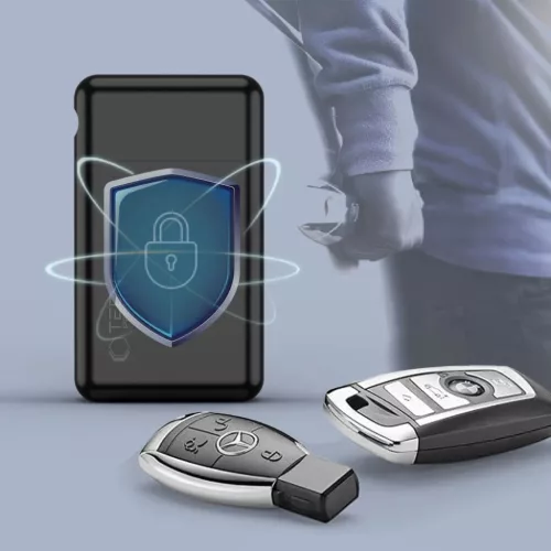 Tech-Protect KLR200 Fém Keyless RFID jelblokkoló tok fekete blokkol�-5906302377008 3 kép