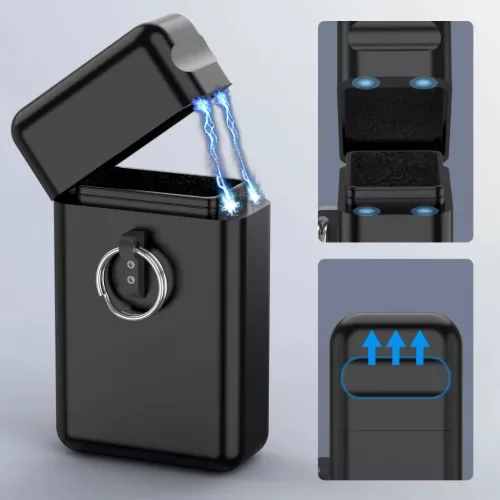 Tech-Protect KLR200 Fém Keyless RFID jelblokkoló tok fekete blokkol�-5906302377008 4 kép