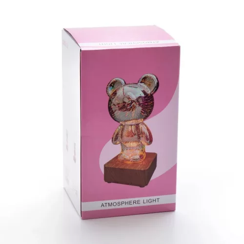 LED Éjjeli Lámpa 3D MACI Art Deco Álló L3GFBD,-5903396266263 4 kép