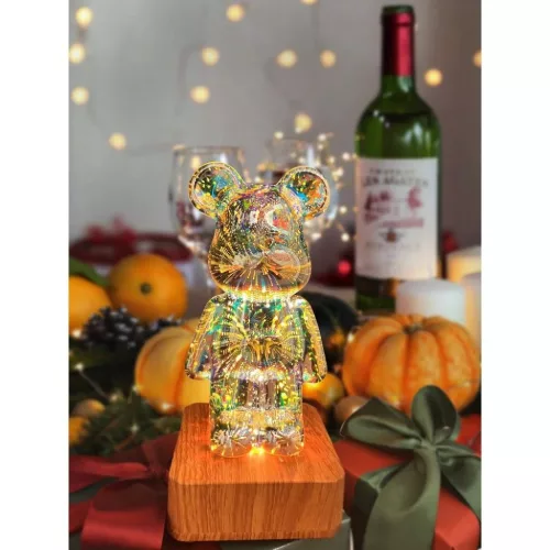 LED Éjjeli Lámpa 3D MACI Art Deco Álló L3GFBD,-5903396266263 8 kép