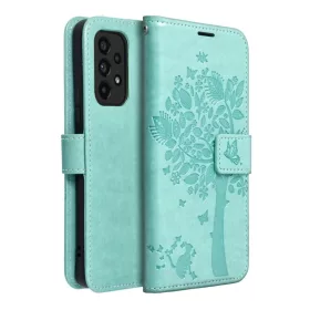 MEZZO fliptok Samsung Galaxy A53 5G fa zöld tok-5903396144288 2 kép