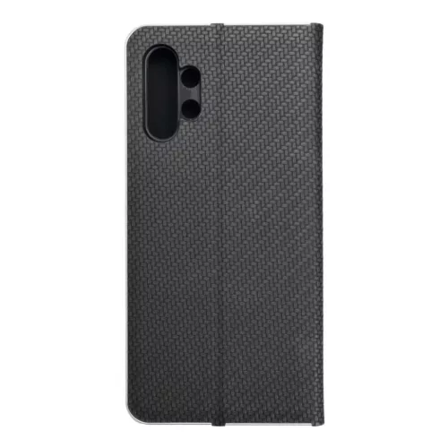 LUNA Carbon fliptok Samsung Galaxy A13 4G fekete tok-5903396150425 2 kép