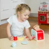 Fából készült kenyérpirító készlet gyerekjáték-8718446107017 3 kép