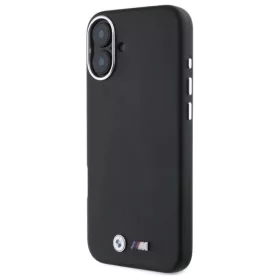  iPhone 16 fekete BMW M Smooth Teljes Burkolatú Fém MagSafe tok-3666339324568 2 kép