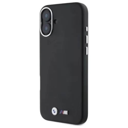  iPhone 16 fekete BMW M Smooth Teljes Burkolatú Fém MagSafe tok-3666339324568 2 kép