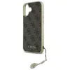  iPhone 16 Plus 6.7" Barna/Barna Guess GUHCP16MGF4GBR 4G Charms Collec-3666339345938 6 kép