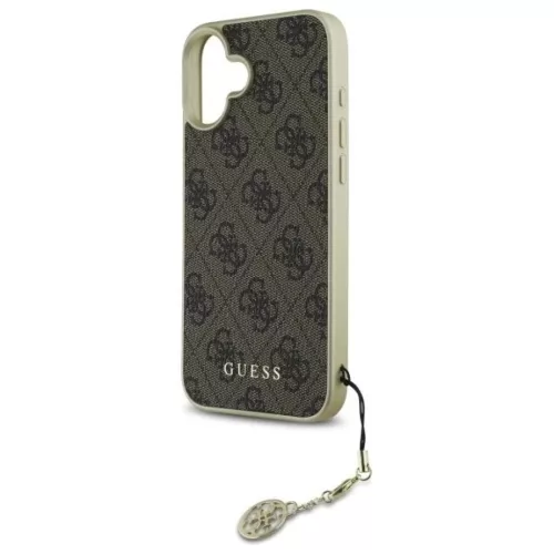  iPhone 16 Plus 6.7" Barna/Barna Guess GUHCP16MGF4GBR 4G Charms Collec-3666339345938 6 kép