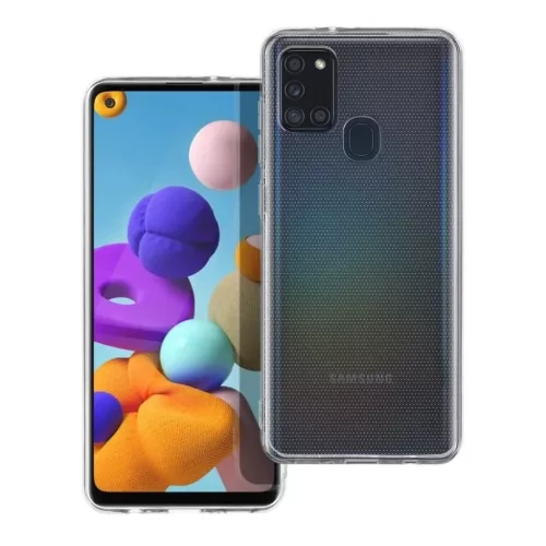 CLEAR 2 mm tok Samsung Galaxy A21S átlátszó tok-5903396176548 3 kép
