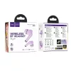 HOCO vezeték nélküli bluetooth fülhallgató TWS EQ2 lila-6931474798541 3 kép