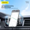 Foneng autós telefontartó CP101 vezeték nélküli töltéssel, lég-6970462519904 5 kép