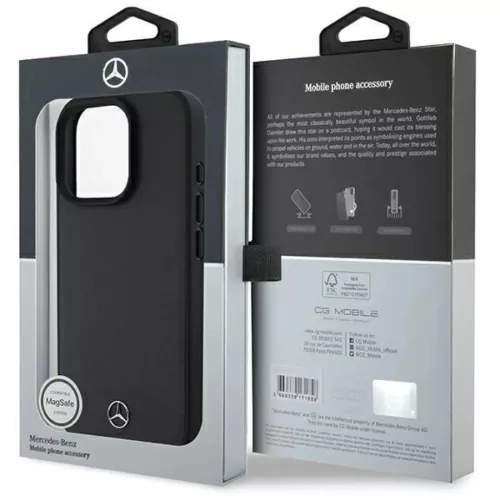 Mercedes Textured And Plain Leather MagSafe tok iPhone 16 Pro Max - fe-3666339312534 8 kép