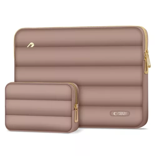 TECH-PROTECT PUFFY LAPTOP táska 13-14 DIÓ színben-5906302375400 2 kép