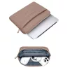 TECH-PROTECT PUFFY LAPTOP táska 13-14 DIÓ színben-5906302375400 5 kép