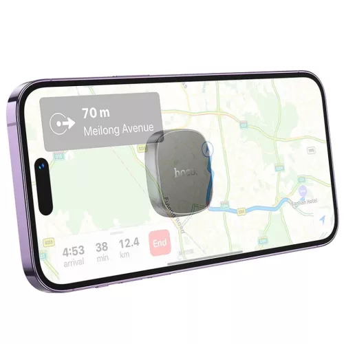 HOCO mágneses autós telefontartó középkonzolra H52 mély űrszür-6942007626354 2 kép
