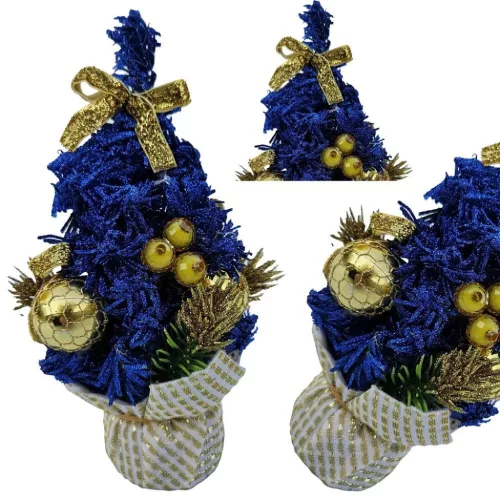 Dekoratív karácsonyfa asztalra 20 cm RC-K-505 zöld-5903396351525 4 kép