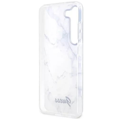 Guess GUHCS23SPCUMAH S23 S911 fehér/fehér Marble fliptok-3666339117405 7 kép