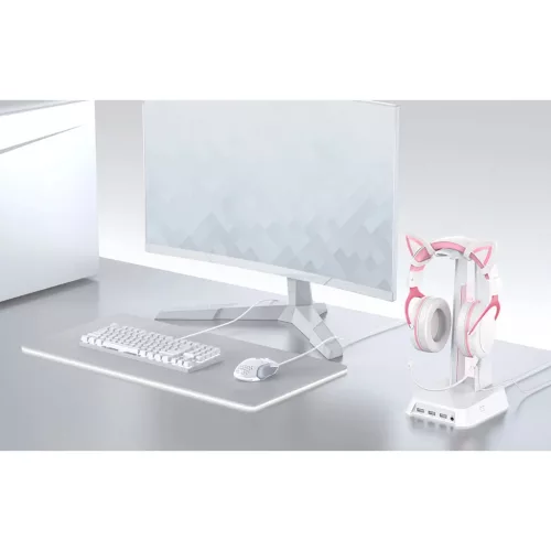 ONIKUMA ST-2 fejhallgató állvány (Fehér)-6972470561753 2 kép