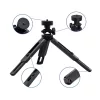Mini Tripod telefontartó állvány selfie bot és GoPro tartó fekete-9111201898547 8 kép