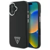  iPhone 16 Plus 6,7" fekete/fekete Grained Triangle MagSafe Guess GUHM-3666339302313 1 kép