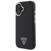  iPhone 16 Plus 6,7" fekete/fekete Grained Triangle MagSafe Guess GUHM-3666339302313 2 kép