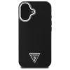 iPhone 16 Plus 6,7" fekete/fekete Grained Triangle MagSafe Guess GUHM-3666339302313 3 kép