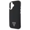  iPhone 16 Plus 6,7" fekete/fekete Grained Triangle MagSafe Guess GUHM-3666339302313 6 kép