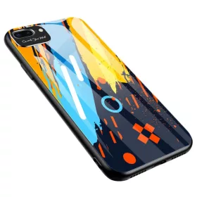 iPhone 7/8/SE 2020/SE 2022 9H üveghátlapú tok és kameravédő -9111201895775 1 kép