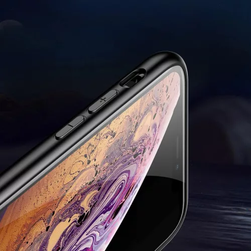 iPhone 7/8/SE 2020/SE 2022 9H üveghátlapú tok és kameravédő -9111201895775 6 kép