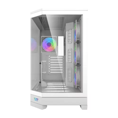 Darkflash Számítógépház DQX90 Fehér-4710343799511 4 kép