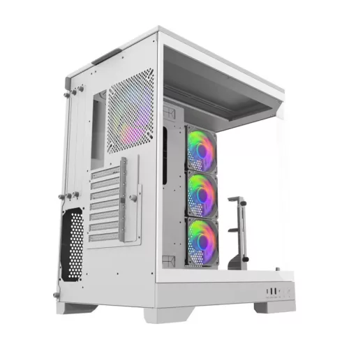 Darkflash Számítógépház DQX90 Fehér-4710343799511 6 kép