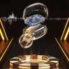 Bluetooth 5.1 TWS Fülhallgató + AWEI Dokkolóállomás (T13Pro) feke-6954284001823 7 kép