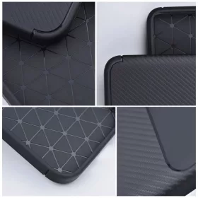 CARBON PREMIUM tok Samsung Galaxy S24 Ultra fekete tok-5903396233906 2 kép